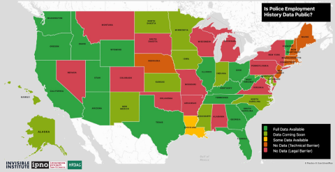 The National Police Index allows people to search an officer’s name, agency or unique identifier number and review their employment history. The tool currently shows data in 17 states, including Illinois, with more states expected to be available soon.