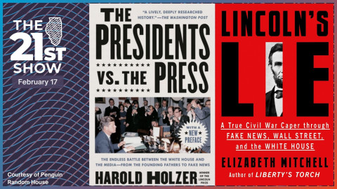 Lincoln's Lie and The Presidents vs. the Press book covers