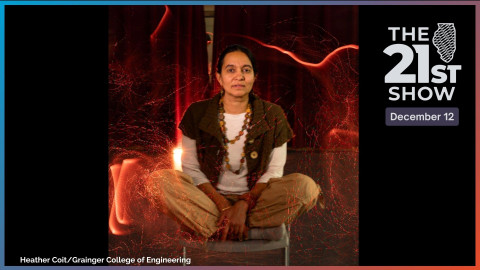 University of Illinois physics professor Smitha Vishveshwara aims to teach Quantum Science through a theater project.