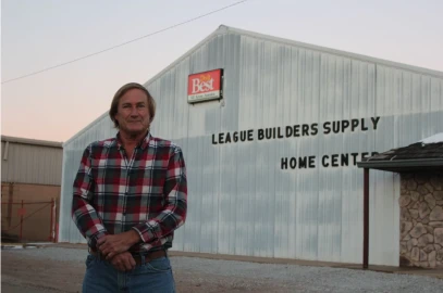 League Builders Supply, a lumberyard and store in Stratton, Nebraska, closed at the end of 2023 after owner Denis League retired. “I’m not going to say Stratton’s going to shrivel up and die because I’m not here, but I don’t think it’s going to help anything and I feel bad about that,” he said.