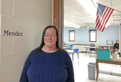 Sara Mendez, 8th grade English Language Development Teacher at Monmouth-Roseville Junior High School was named the 2024 Bilingual Teacher of the Year by the Illinois State Board of Education.
