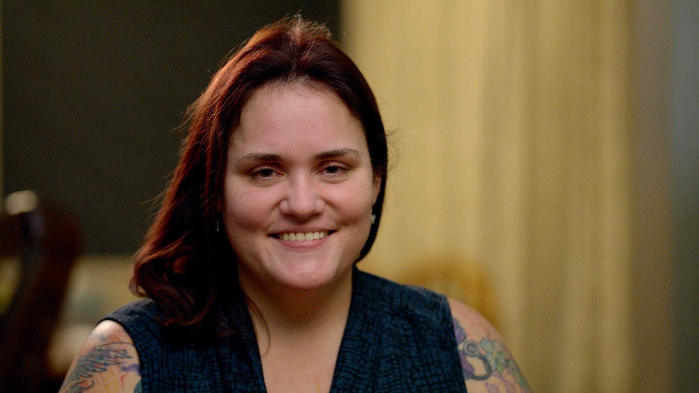 Agatha Walston of Clarksville, Indiana, is a nurse at a long-term care facility.