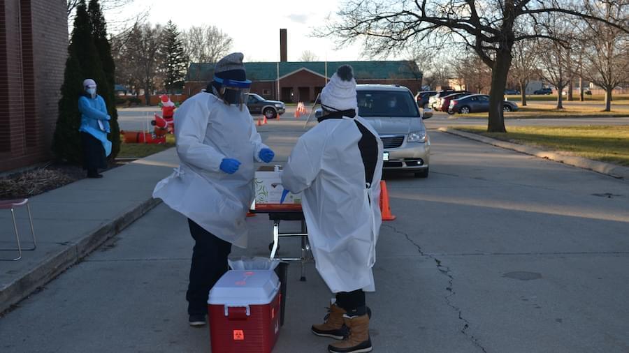 Citing a lack of access to testing for many vulnerable essential workers, a group of researchers teamed up with a local health clinic to organize pop-up COVID-19 testing events in the central Illinois town of Rantoul.