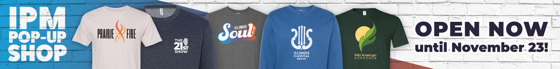 IPM's Fall 2025 Pop-Up Shop is open now through November 23!