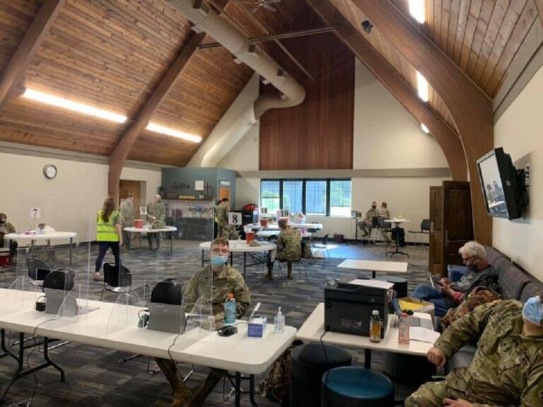 LeRoy First United Methodist Church has hosted two COVID-19 vaccination clinics.